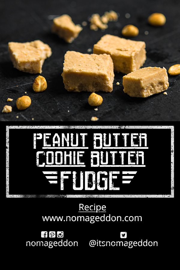 Peanut Butter Cookie Butter Fudge